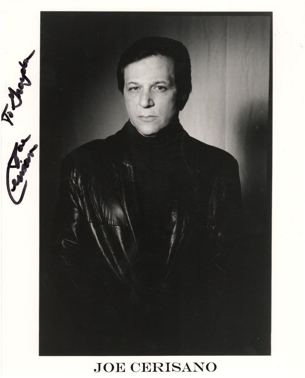 Joe Cerisano Korn Blue Oyster Cult 10x8 Hand Signed Photo