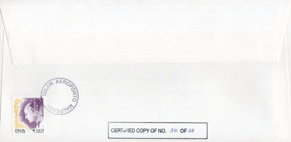 John Chorley Milan Concorde Pilot RAF Comet IV Argonaut Hand Signed FDC
