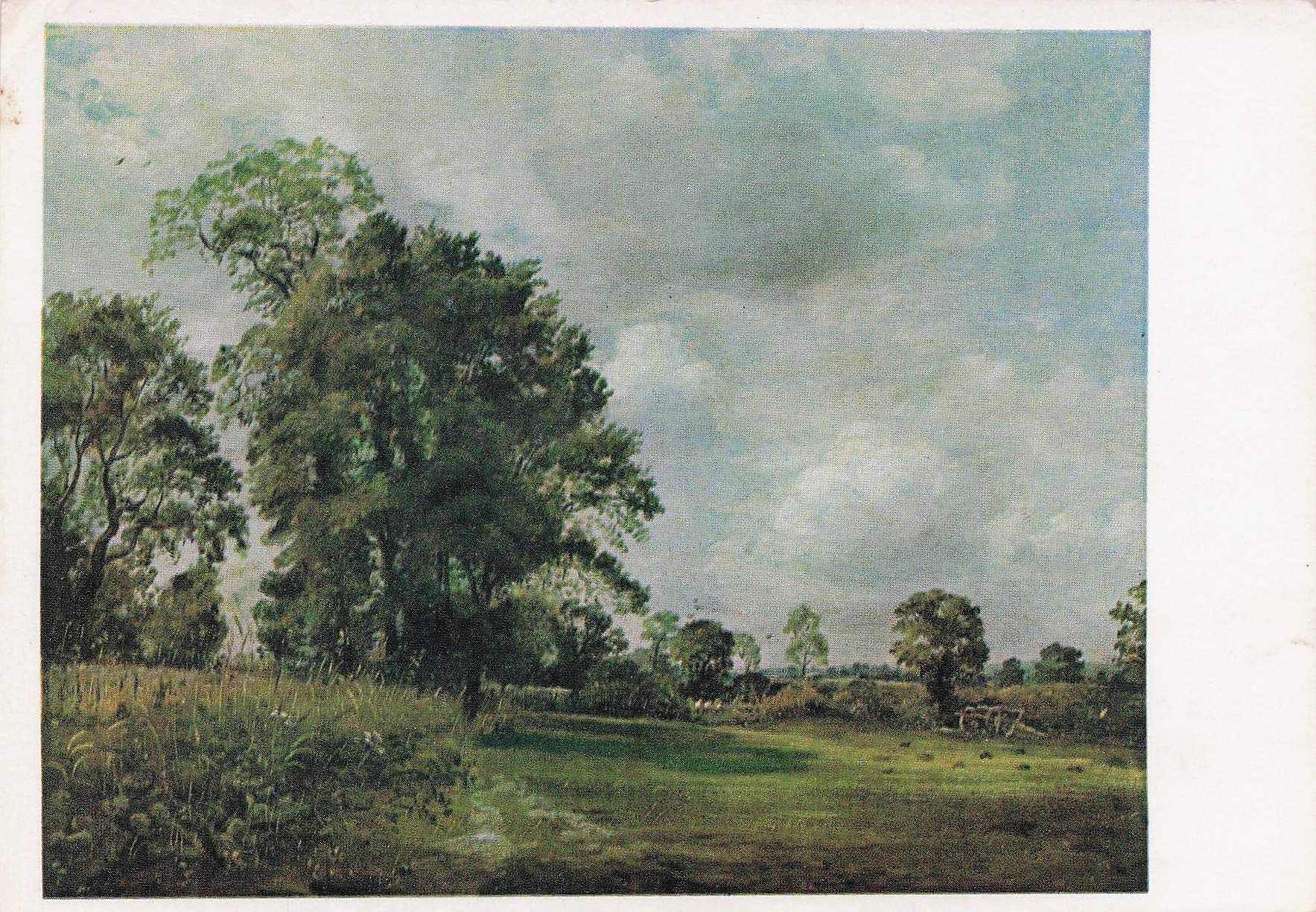 John Constable Near Stoke By Nayland Tate Gallery Painting Postcard