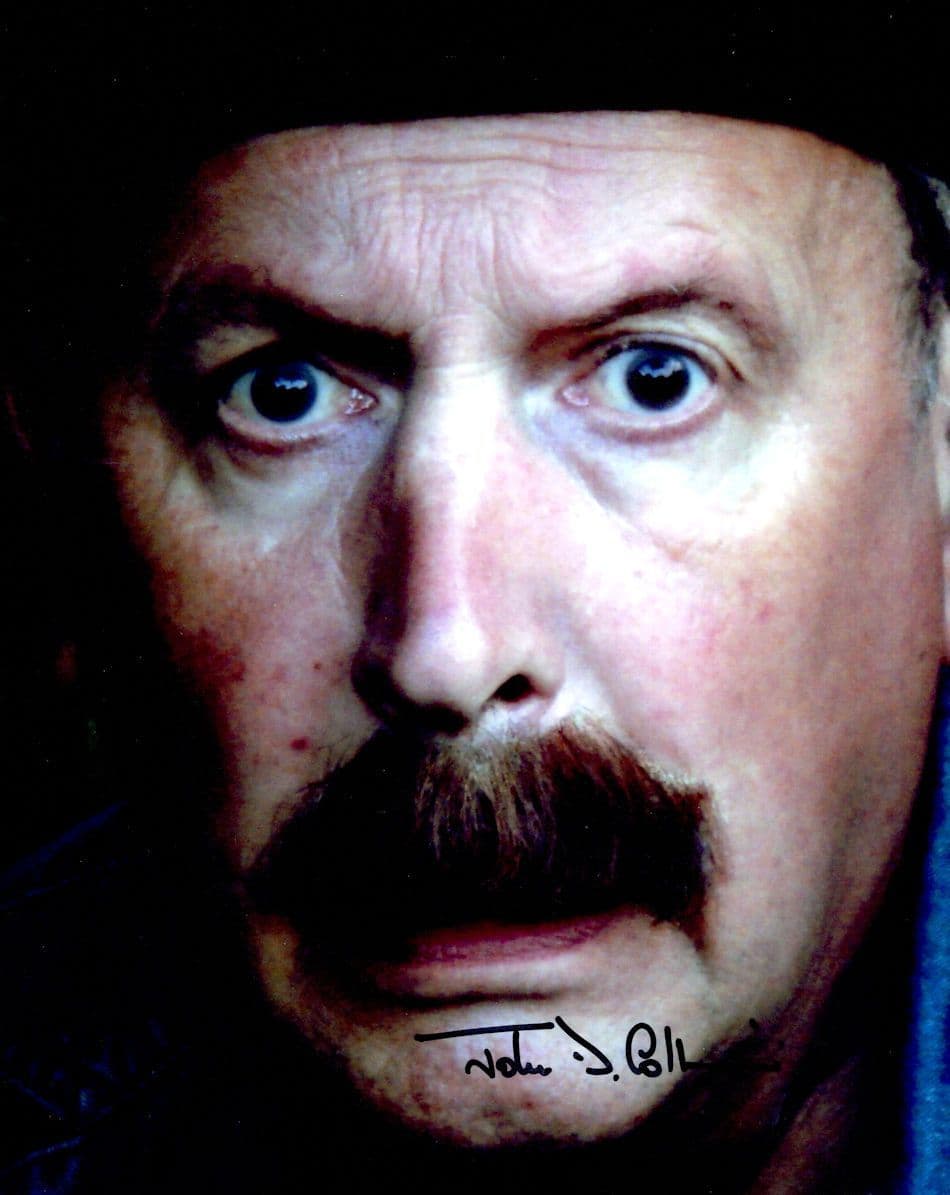 John D.Collins Allo Allo Large Hand Signed Photo