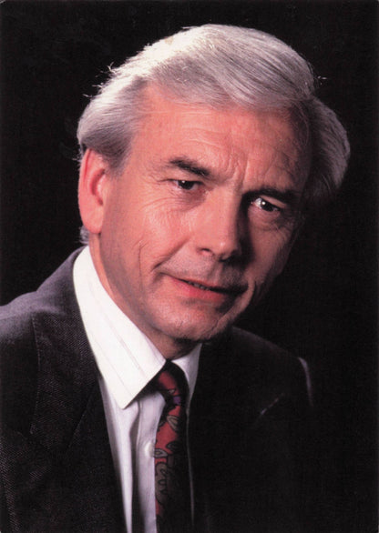 John Humphrys BBC Radio 4 Today Show Hand Signed Cast Photo