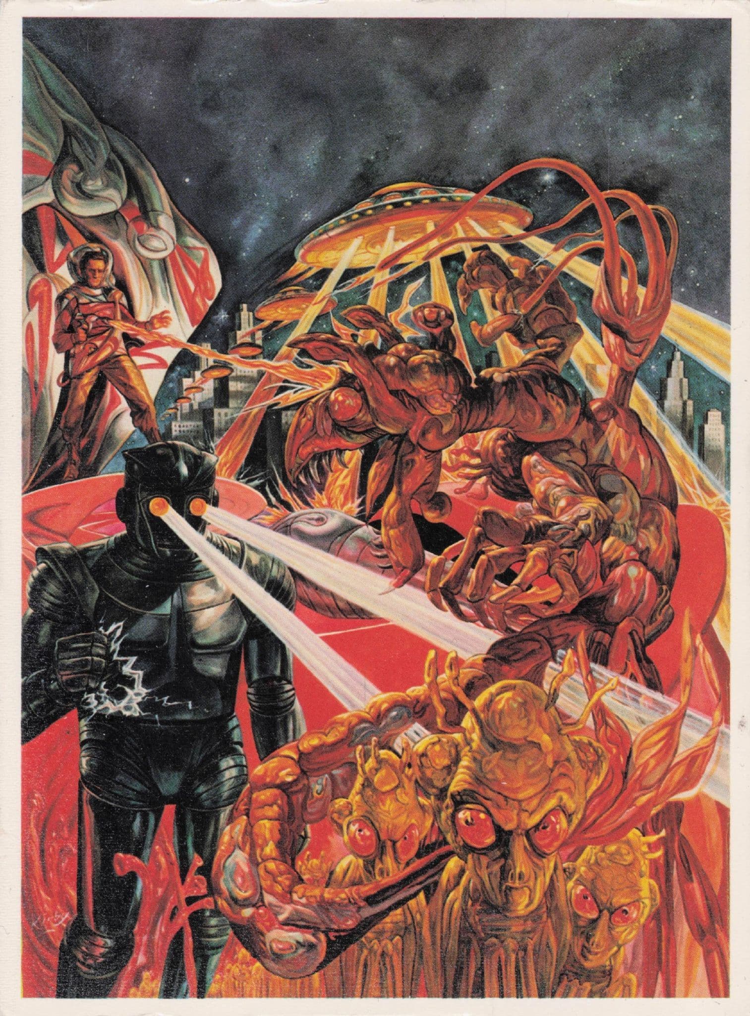 John Kirby of Discworld Space Opera Fantasy Art Postcard