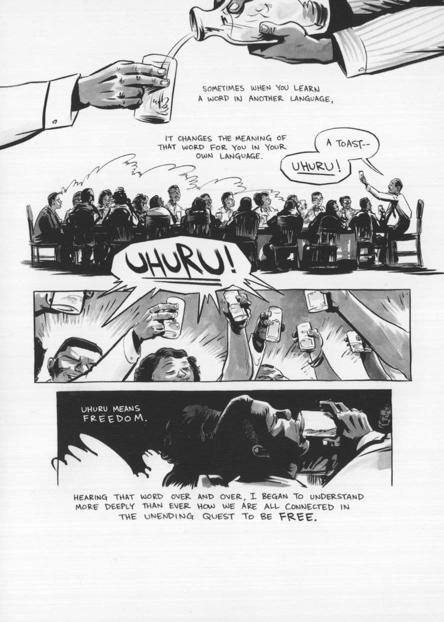 John Lewis SNCC Harry Belafonte African 1960s Rally March Postcard