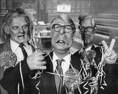 John Major Conservative Prime Minister Spitting Image TV Large Press Photo