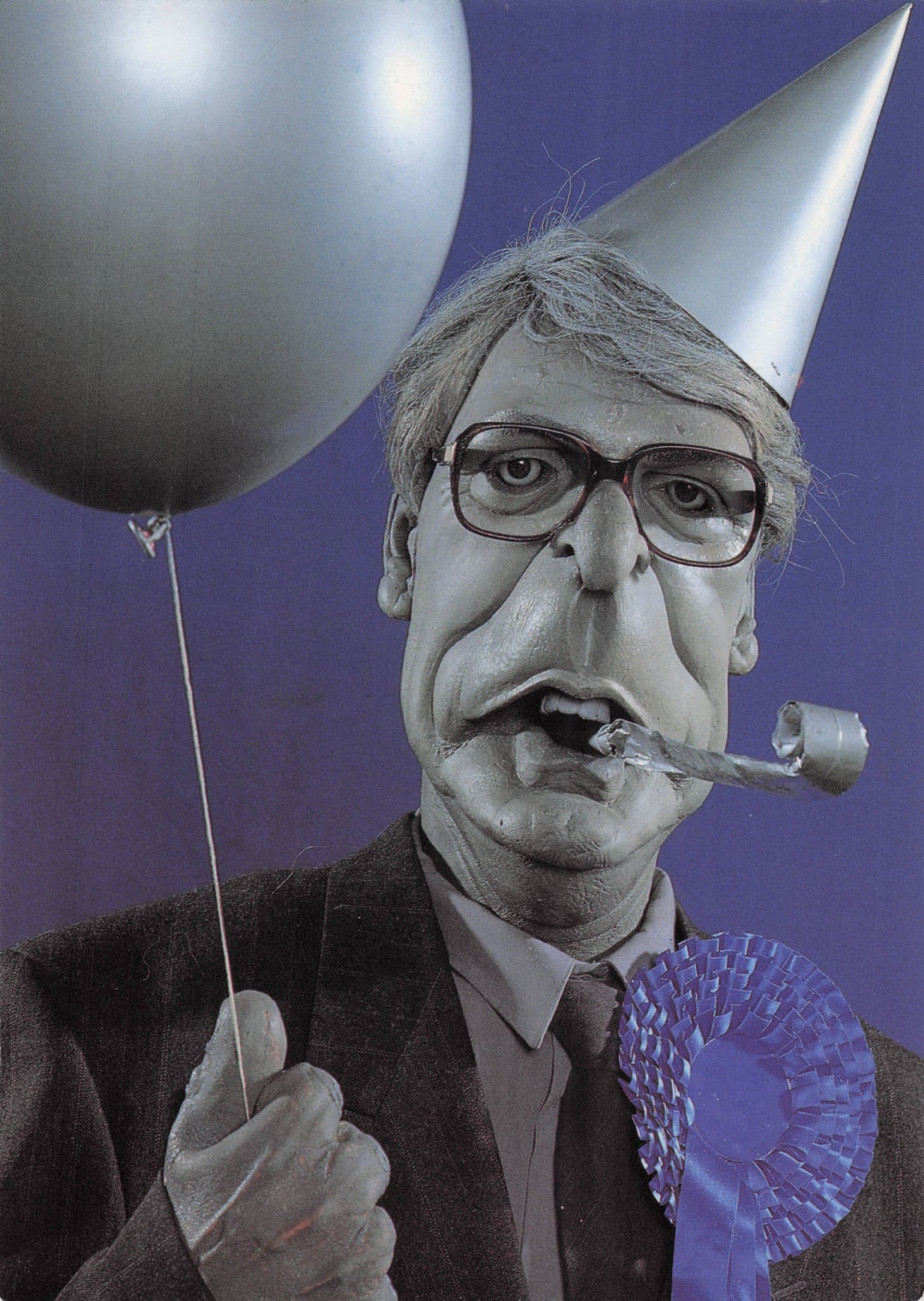 John Major Puppet Conservative Prime Minister Spitting Image TV Press Photo