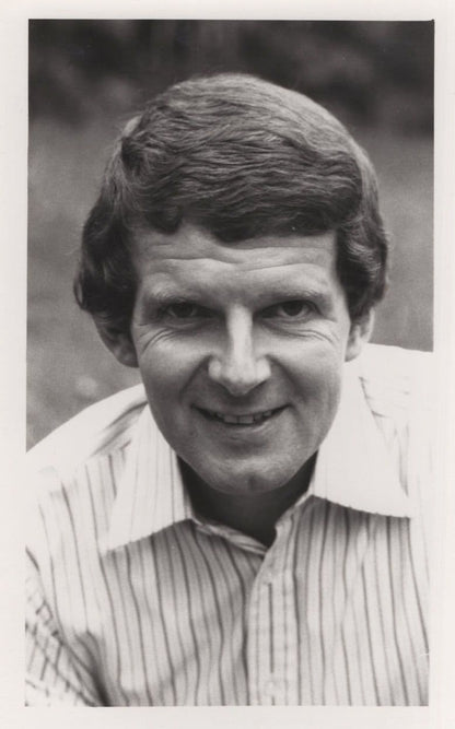 John Motson BBC Sports Commentator 2x Hand Signed Autograph s
