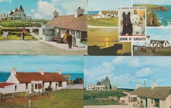John O Groats House & Hotel 4x 1970s Postcard s