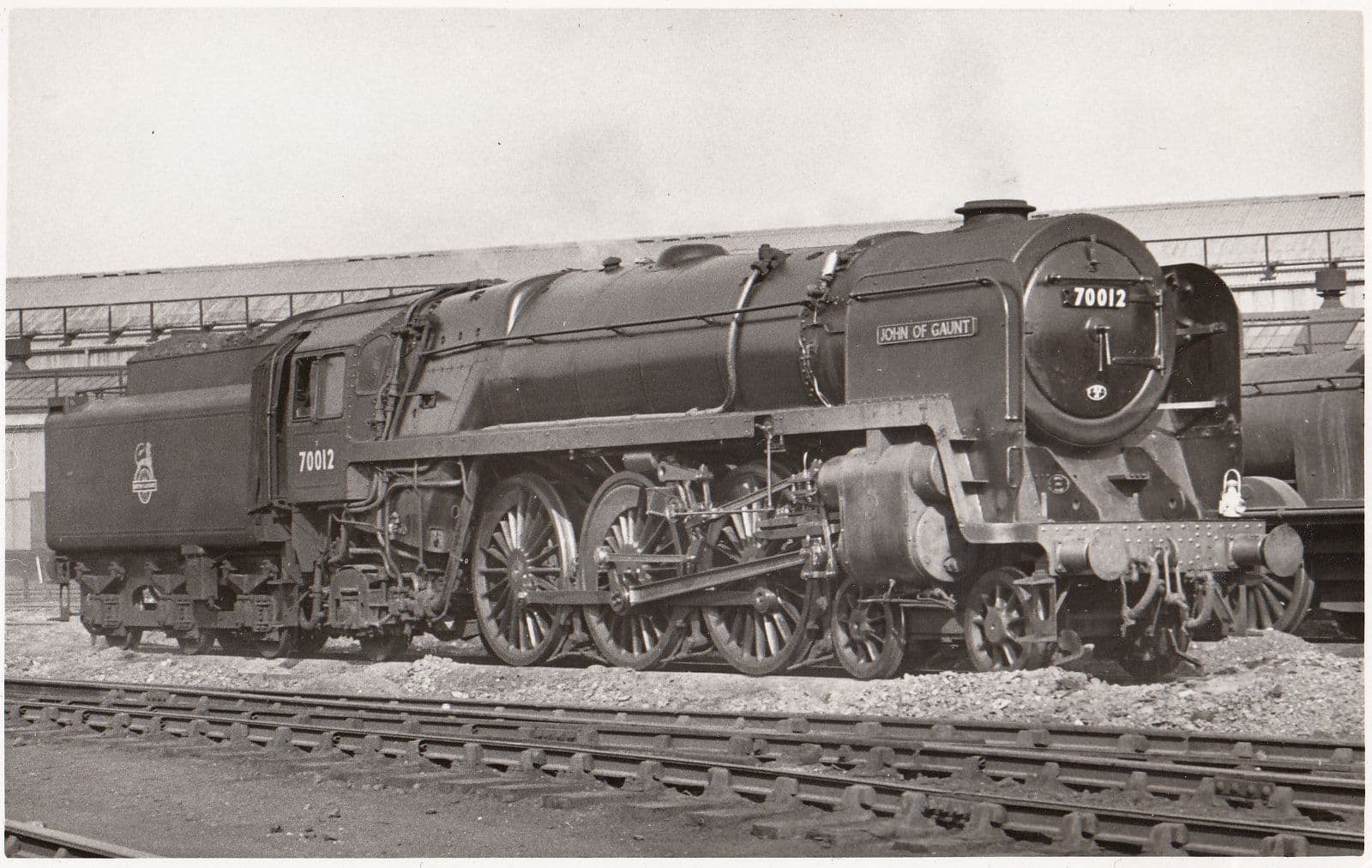 John Of Gaunt Train King Edward III No 70012 Railway Photo