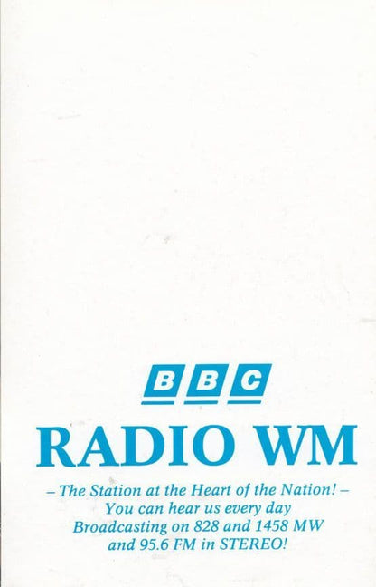 John Platt BBC WM Birmingham West Midlands Radio Rare Cast Card Photo
