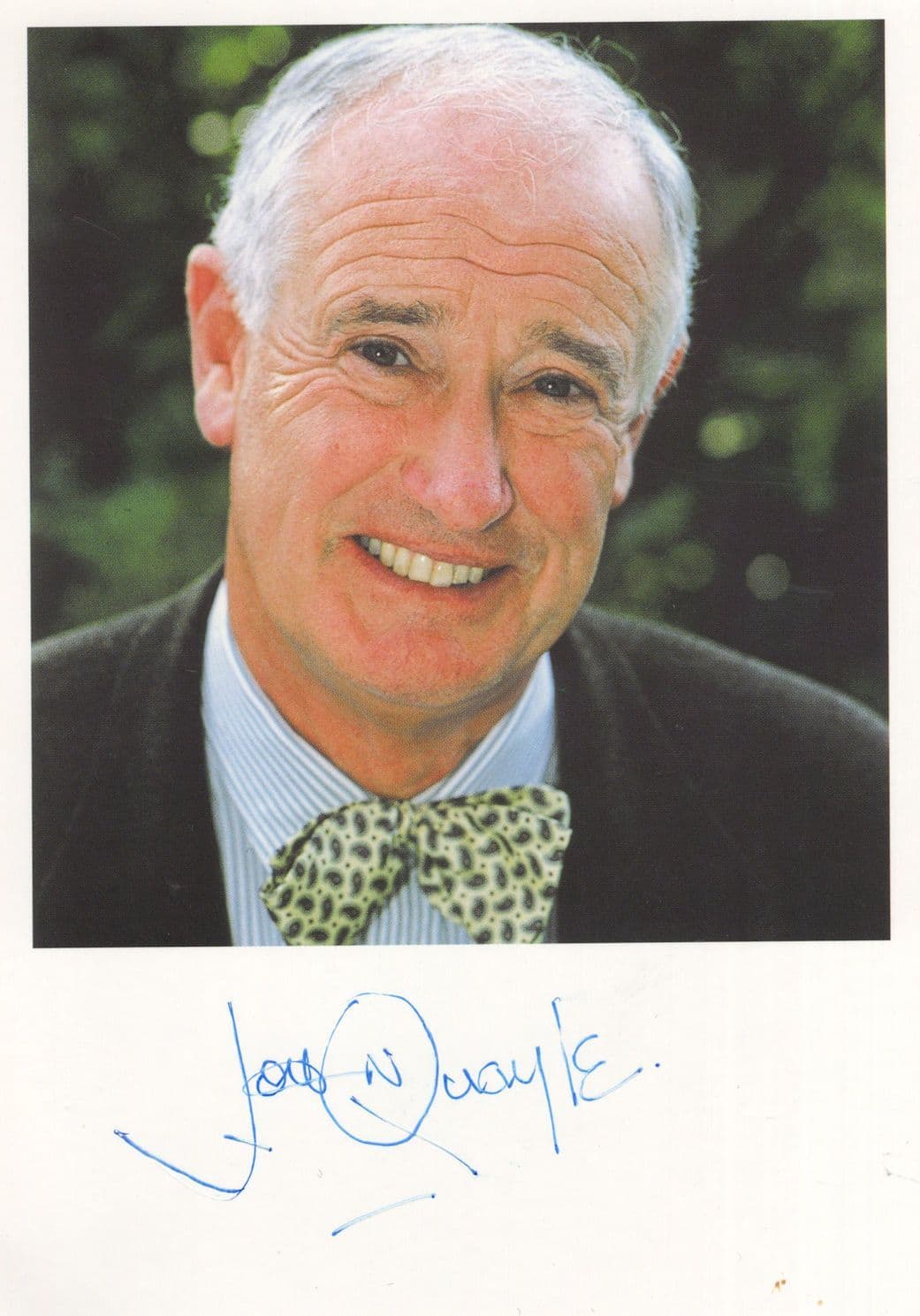 John Quayle Coronation Street RARE Hand Signed Cast Card Photo