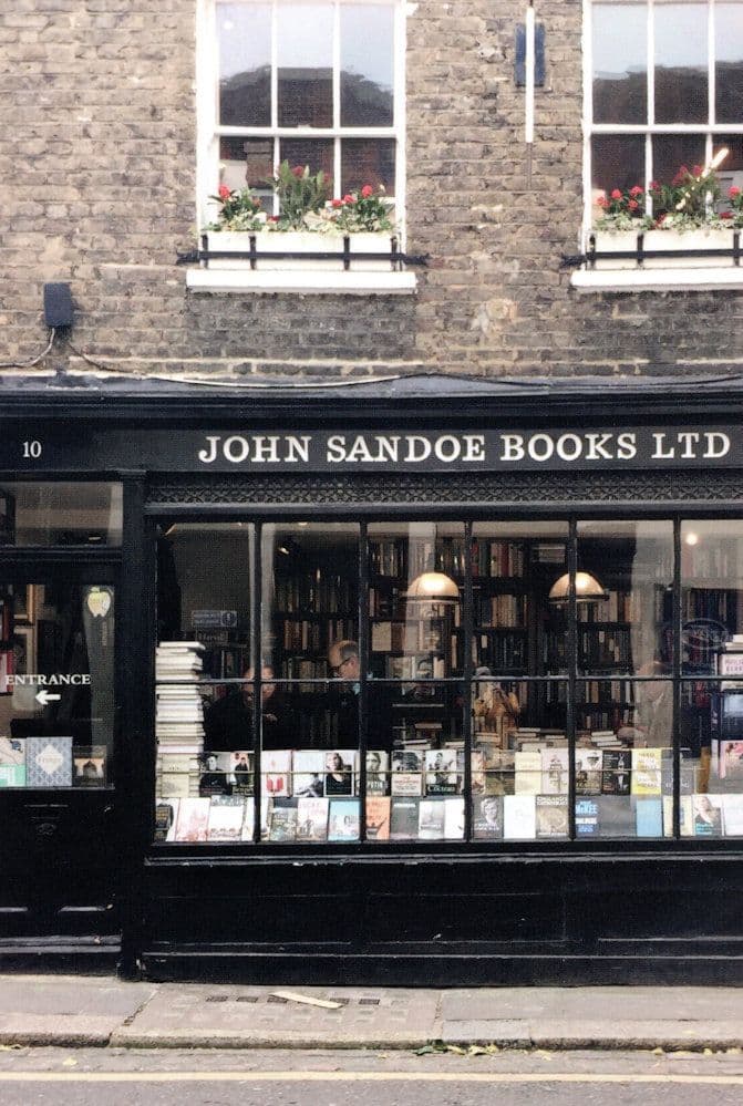 John Sandoe Books Chelsea Bookstore Shop London Postcard