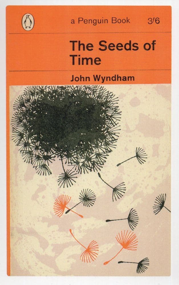 John Wyndham The Seeds Of Time 1964 Book Postcard