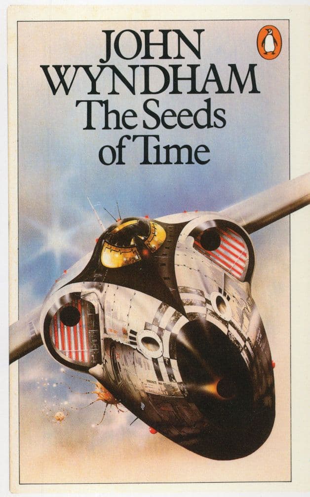 John Wyndham The Seeds Of Time 1986 Book Postcard