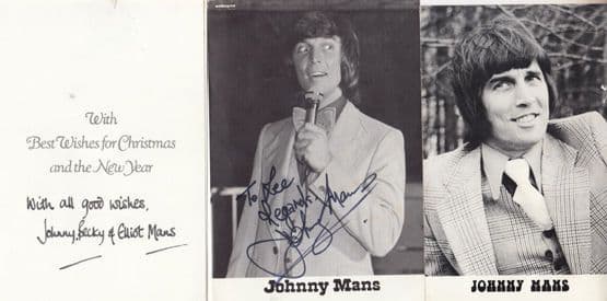 Johnny Mans Opportunity Knocks Norman Wisdom Carnaby Street Hand Signed Photo s