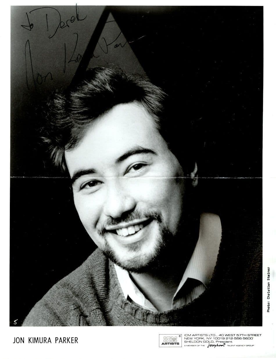 Jon Kimura Parker Canadian Pianist Folded 10x8 Hand Signed Photo