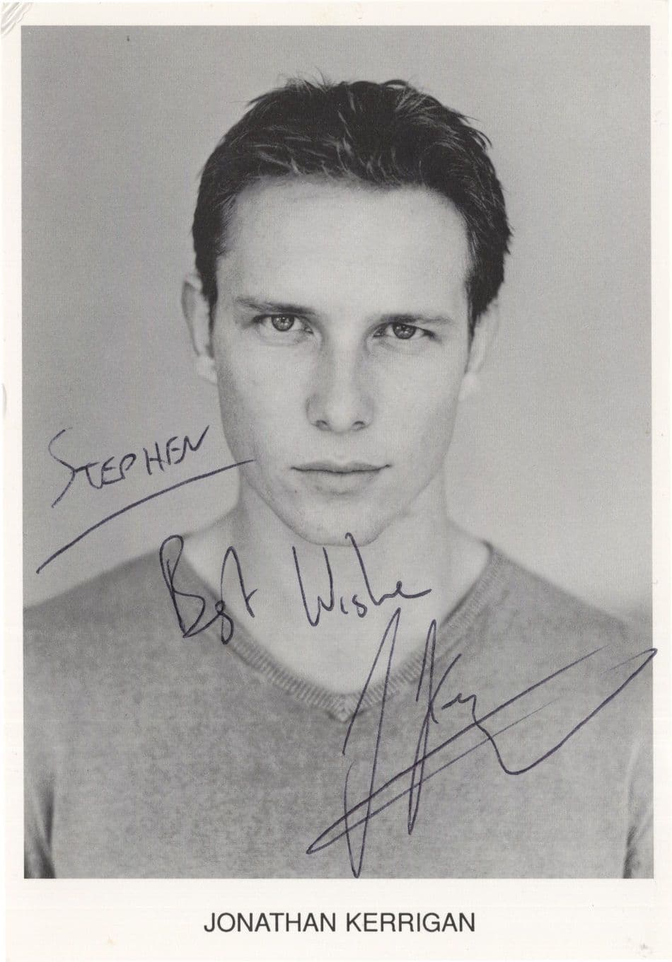 Jonathan Kerrigan Heartbeat Casualty The Santa Incident Hand Signed Photo