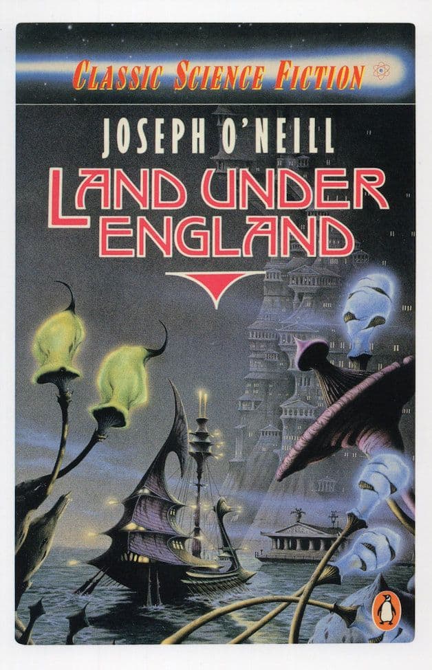 Joseph O'Neill Land Under England 1987 Book Postcard