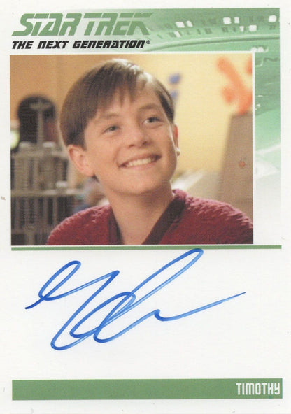 Joshua Harris as Timothy Star Trek Hand Signed Autograph Photo Card