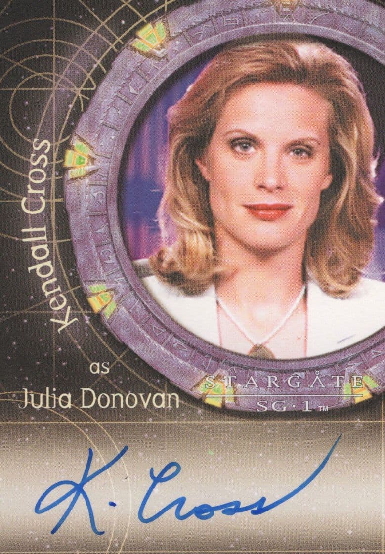 Julia Donovan SG-1 Stargate Hand Signed Photo Autograph Card
