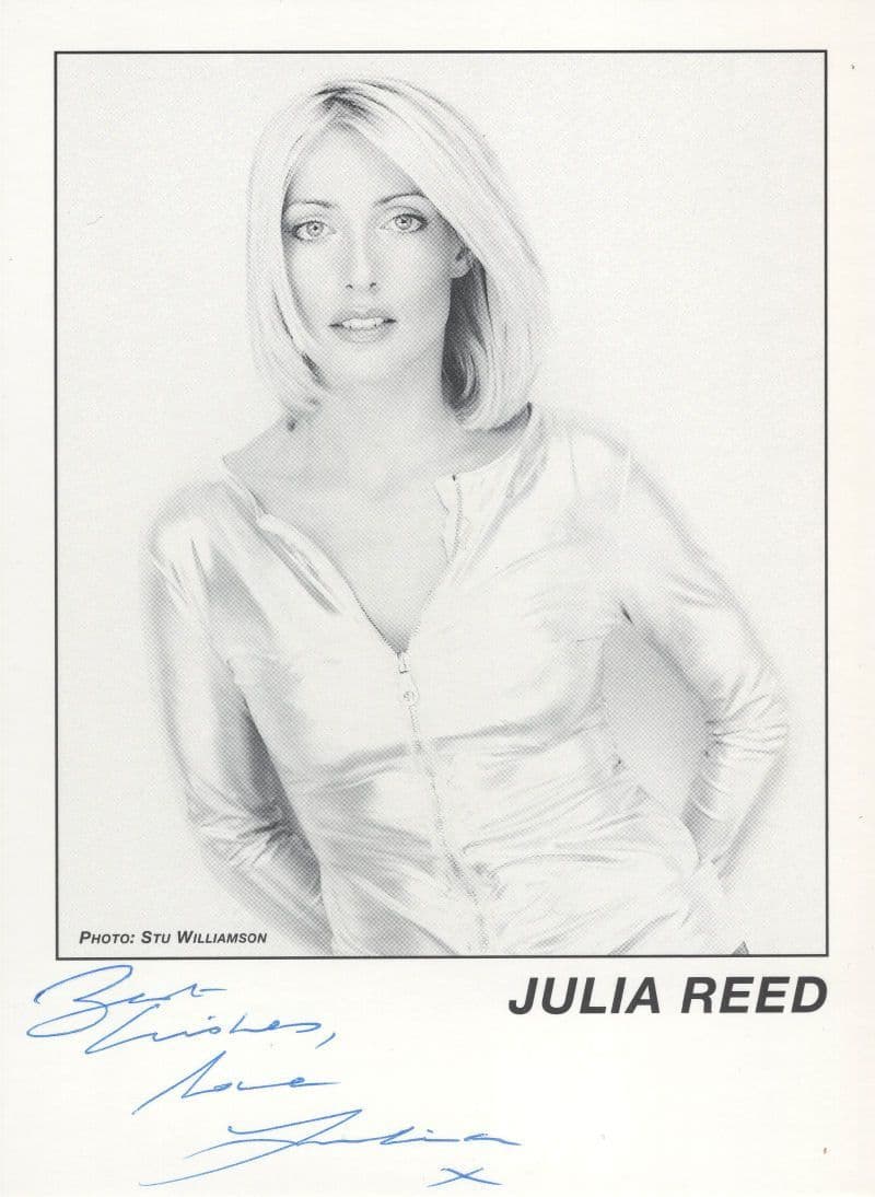 Julia Reed Robot Wars Blam Techno Games Hand Signed Photo
