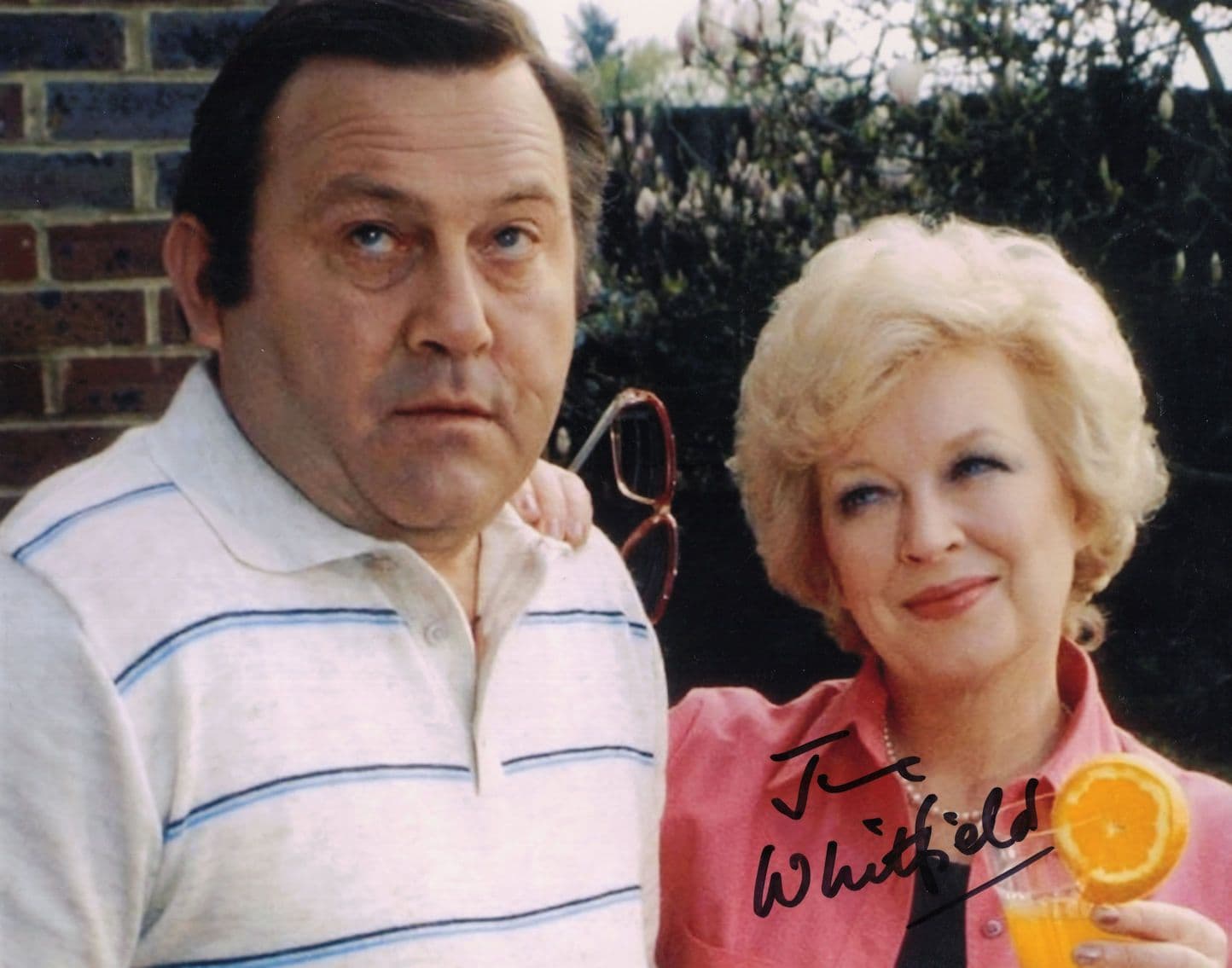 June Whitfield in Terry & June TV Show 10x8 Hand Signed Photo