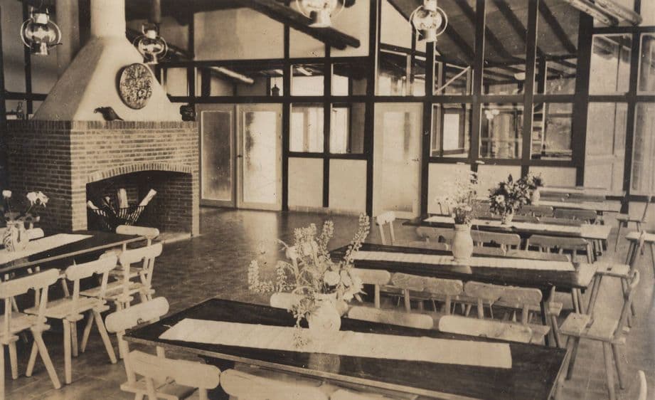 Jungdherberg German Youth Hostel Zoersel RPC Old Postcard