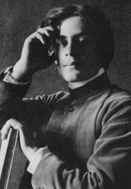 Kahlil Gibran The Prophet Wanderer Book Author Stunning Portrait Postcard