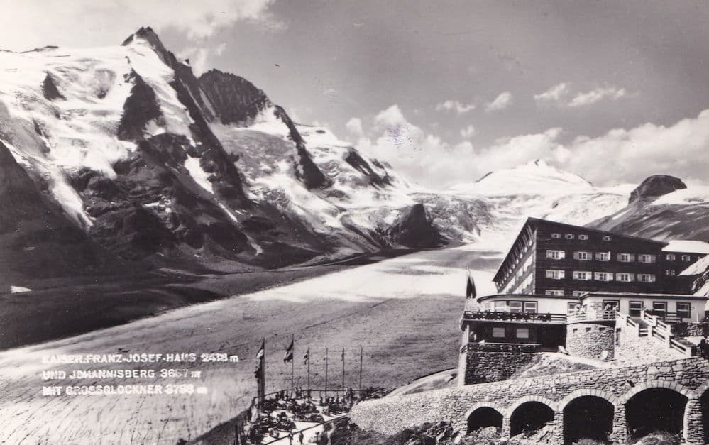 Kaiser Franz Josef Haus Austria RPC Postcard & Postmark