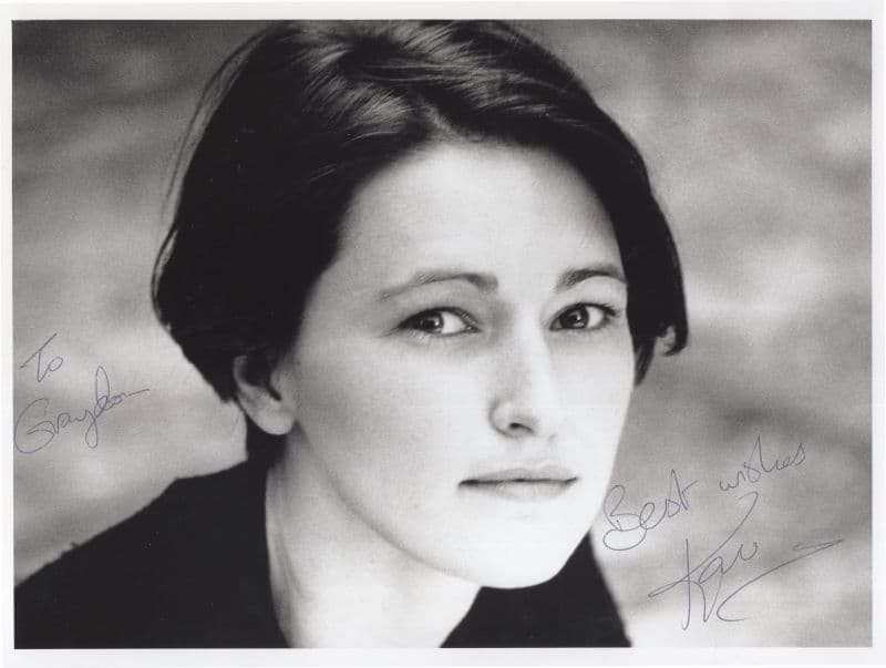 Karen Staples Laura Davis Holby City 2x Ultimate Hand Signed Photo & Letter