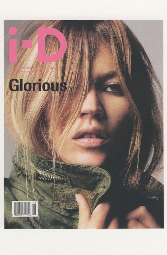 Kate Moss 2002 Covergirl Supermodel Magazine Photo Postcard