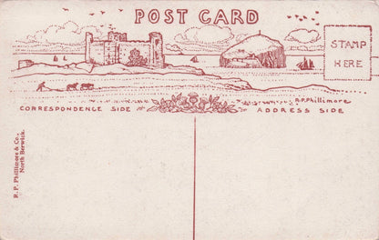 Kate Watson of North Berwick Coast Guard Station R Phillimore Old Postcard