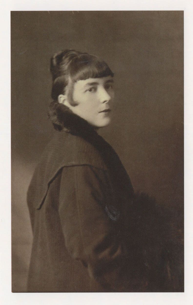Katherine Mansfield Book Author London Portrait Gallery Postcard