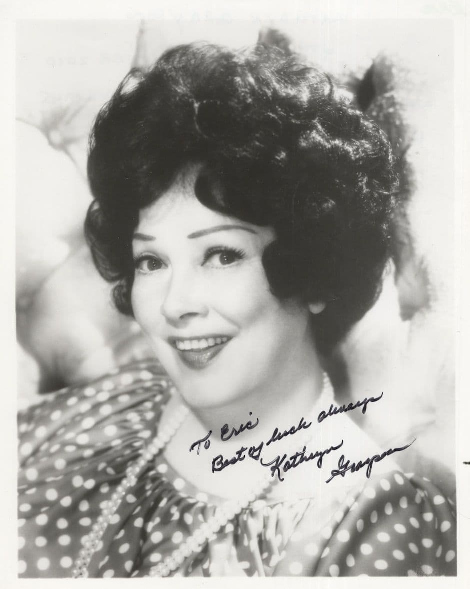 Kathryn Grayson Actress Opera Singer Large 10x8 Hand Signed Photo