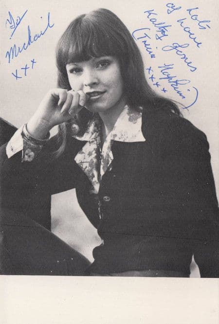 Kathy Jones Tricia Hopkins Coronation Street Vintage Hand Signed Photo