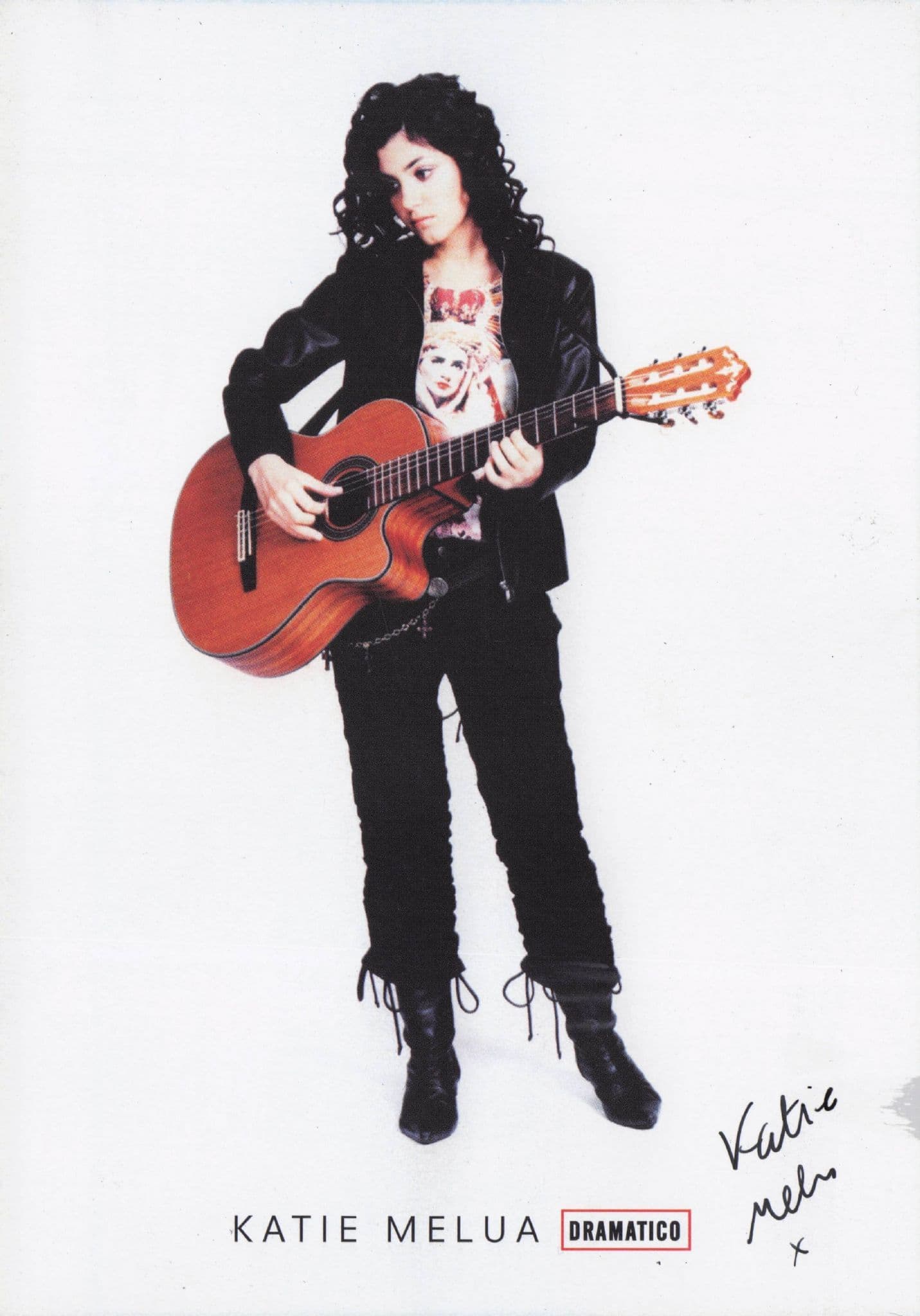 Katie Melua Musician Printed Signed Photo