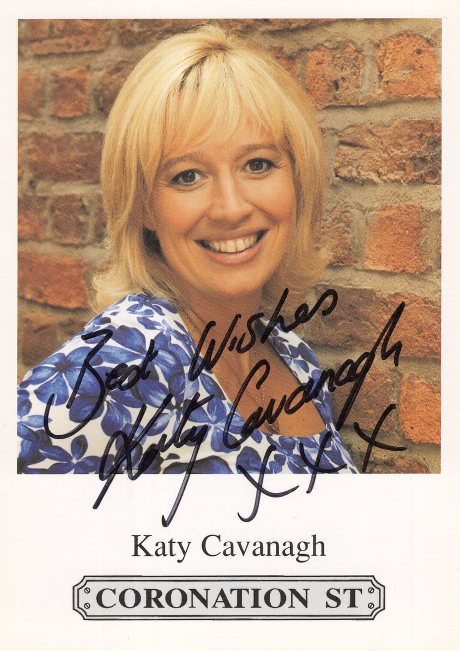 Katy Cavanagh ITV Coronation Street Hand Signed Cast Card Photo (1)
