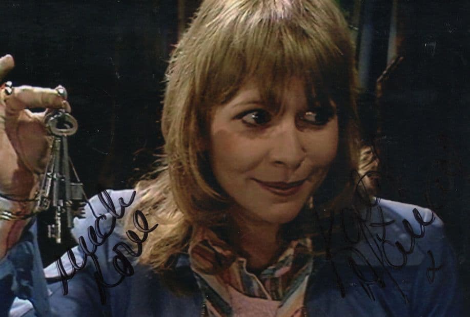 Katy Manning in Dr Who Rare Hand Signed Photo