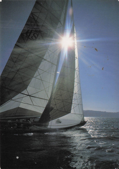 Keelhauled 1986 America Sailing Cup Race BBC Documentary Postcard