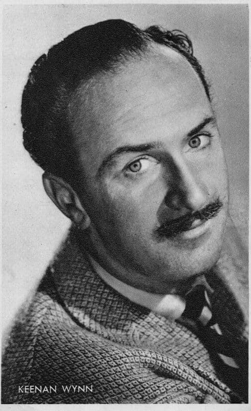 Keenan Wynn Rare Kwatta Film Movie Postcard Size Portrait