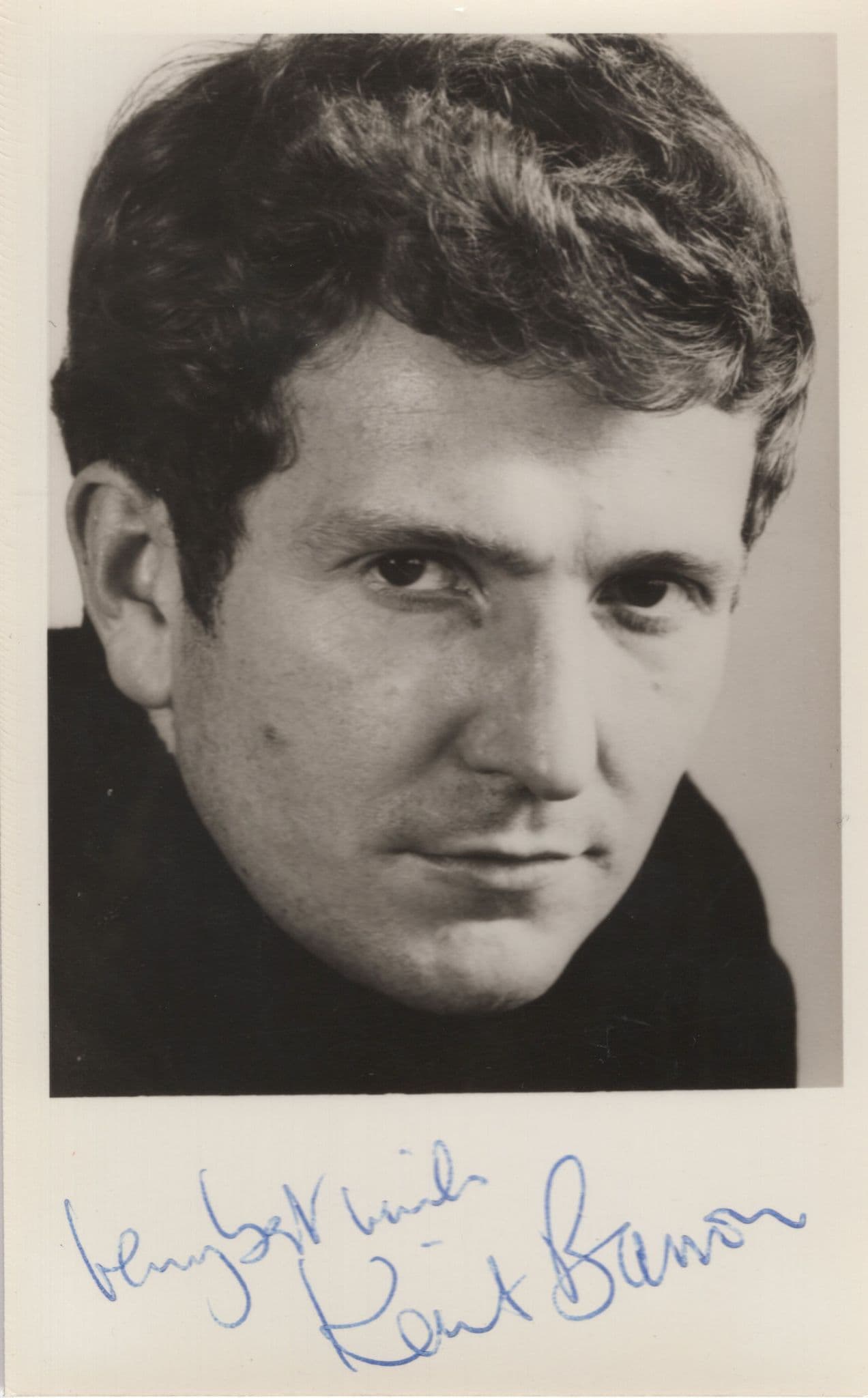 Keith Barron Vintage Early Career Hand Signed Photo