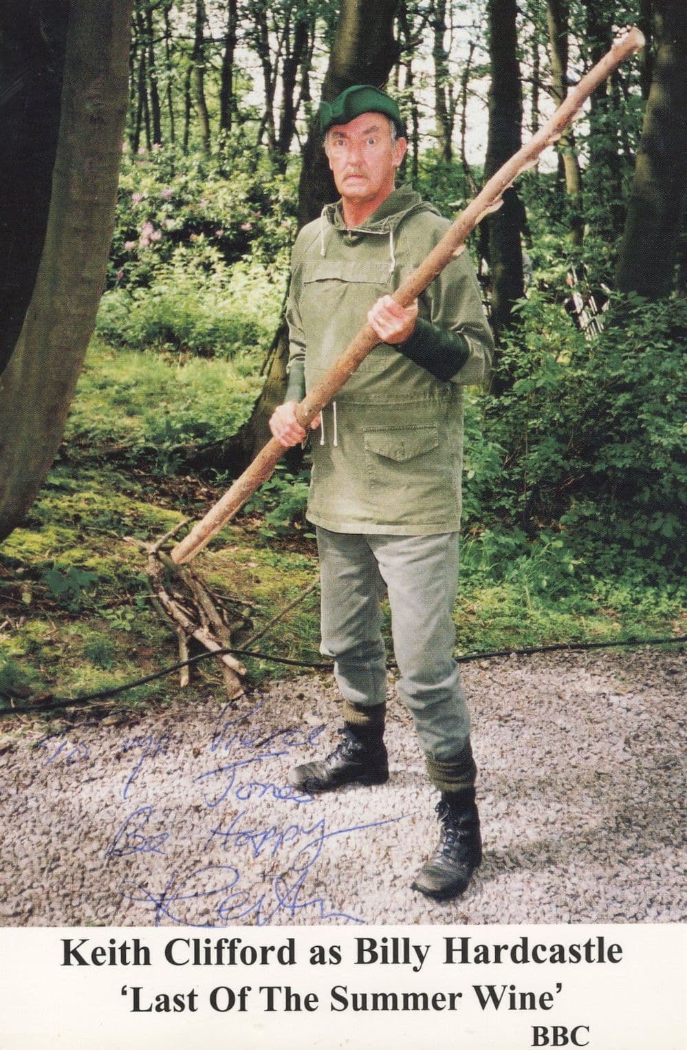 Keith Clifford Last Of The Summer Wine Official Hand Signed Cast Photo