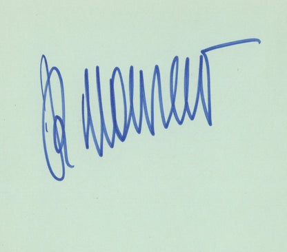 Keith Rosson Ballet Double Hand Signed Autograph Page