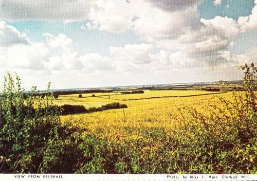 Kelshall Village Herts Hertfordshire Womens Institute Postcard