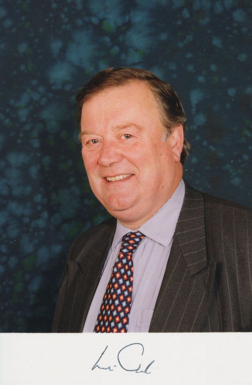 Ken Clarke Conservative Chancellor Politician MP Hand Signed Photo