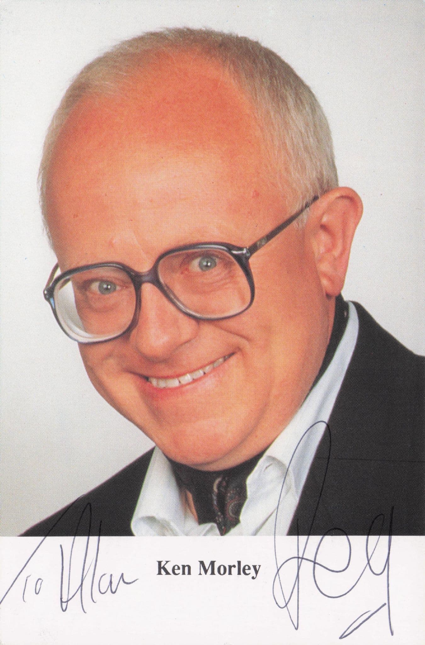Ken Morley Coronation Street Hand Signed Photo