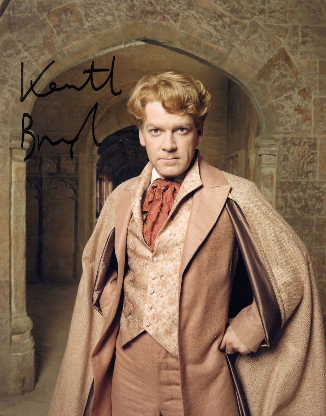 Kenneth Branagh of Harry Potter Frankenstein 10x8 Hand Signed Photo
