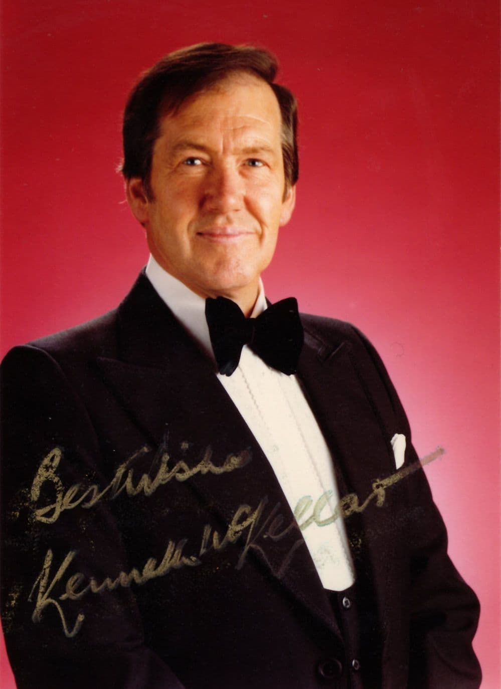 Kenneth McKellar Scottish Opera Tenor Hand Signed Photo