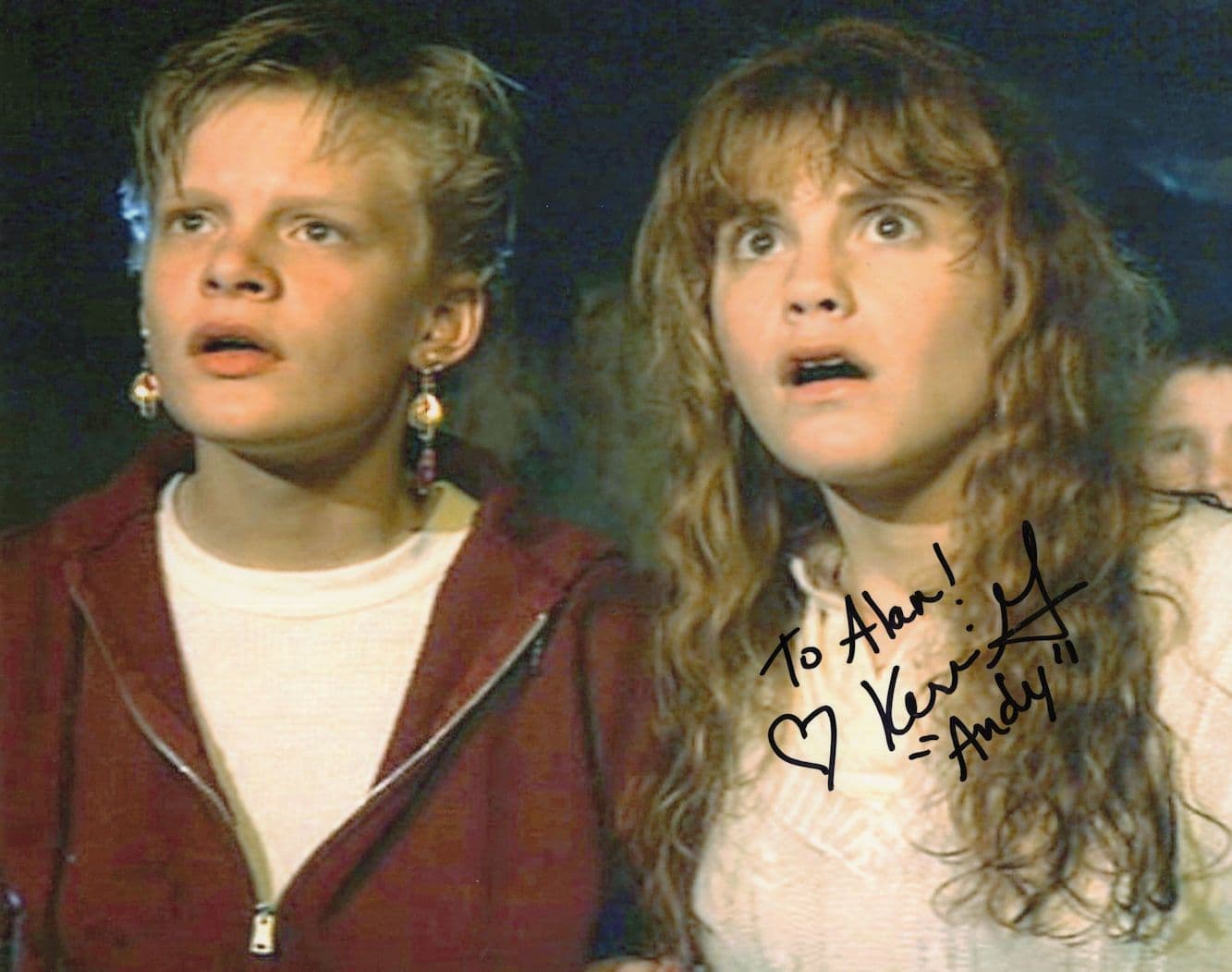 Kerri Green The Goonies 10x8 Ultimate Hand Signed & COA 2x Photo s