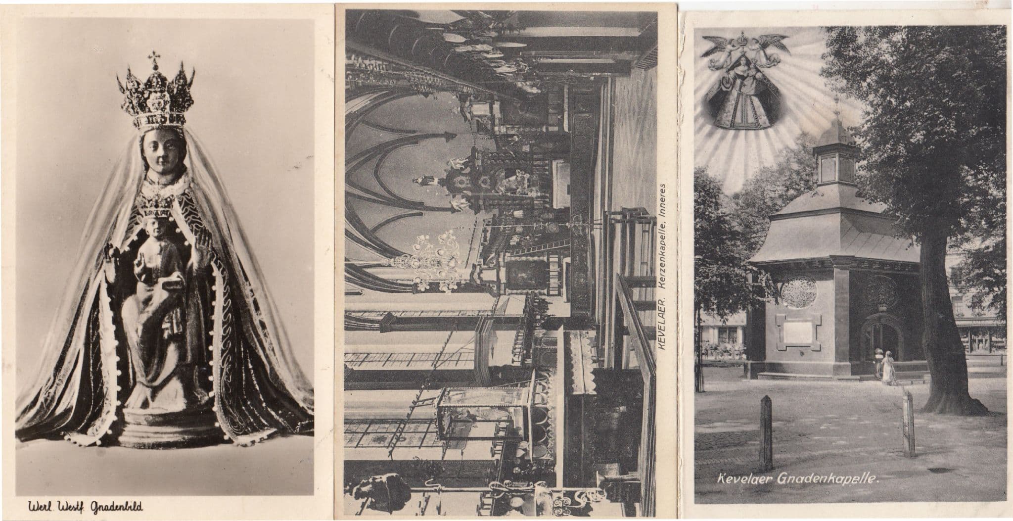 Kevelaer Church Gnadenkapelle German Religious Postcard Bundle