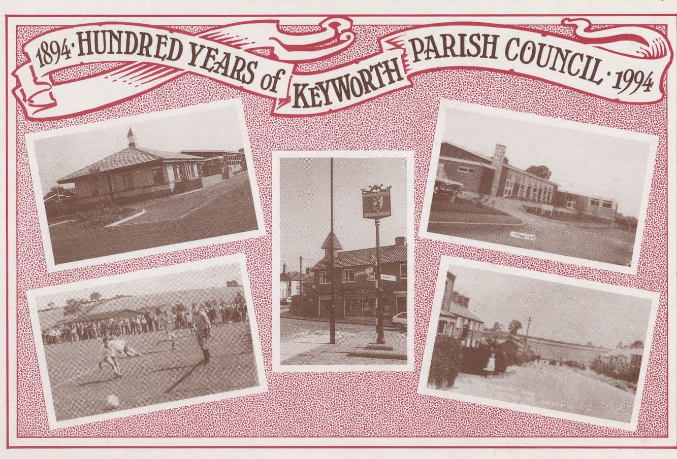 Keyworth Nottingham Football Guitar Pop Group Hand Signed Postcard